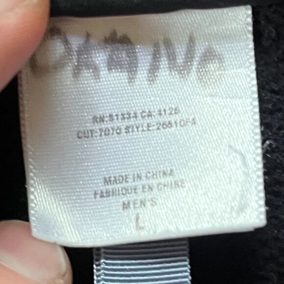 Patagonia Synchilla Black Full Zip Fleece Hiking Jacket   Mens Size Large - Picture 4 of 9